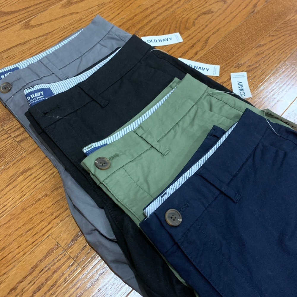 Lot of Old Navy Flat Front Shorts. All NWT